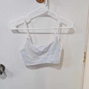 Aerie Light Gray Ribbed Camisole